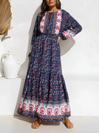 Boho Floral Maxi Dress