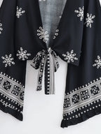Wild Floral Kimono Cover-Up