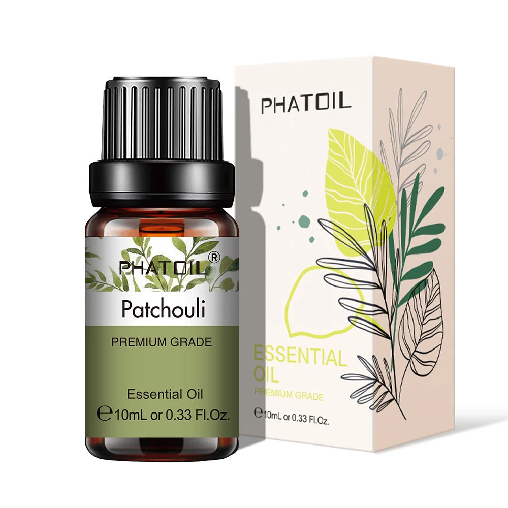 Pure Plant Essential Oil 10ml | Singles & 3-Packs for Diffusers, Aromatherapy & DIY