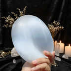 Natural Selenite Bowl — Crystal Charging, Cleansing & Sacred Space