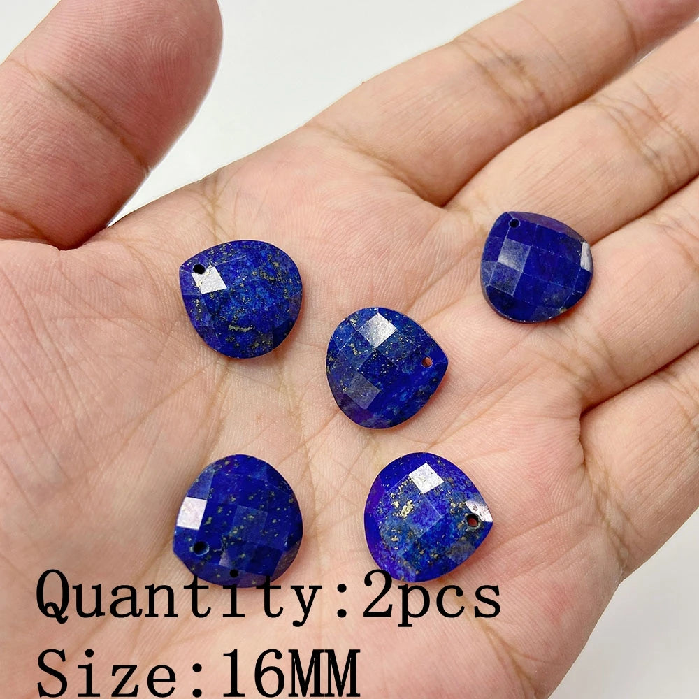 Lapis Lazuli Natural Gemstone Pendants & Charms | Jewelry Making Supplies