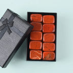 10-Piece Tumbled Crystal Healing Stone Set | Chakra Reiki Gemstones in Gift Box