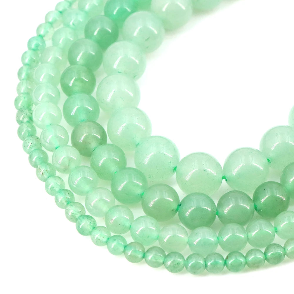 Natural Crystal Bead Strand – Healing Stone Beads for Jewelry Making