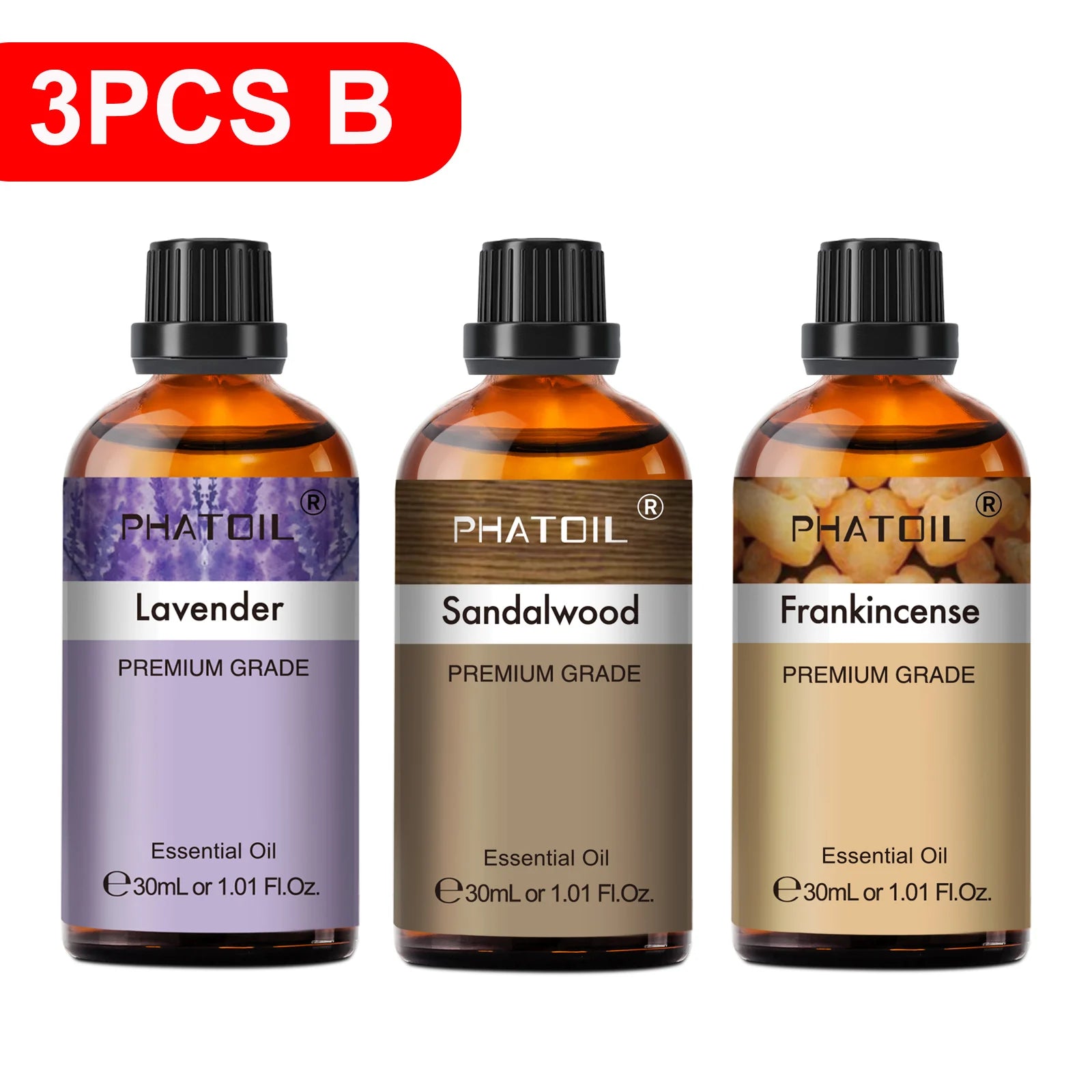 Pure Essential Oils – 30ml Singles, 2-Pack & 3-Pack Sets