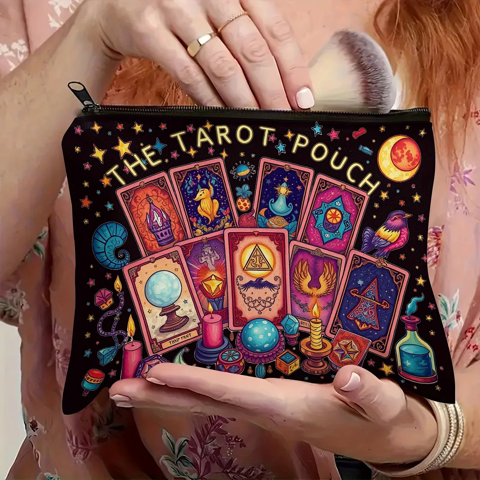 The Tarot Pouch — Cosmic Tarot Card Zip Pouch