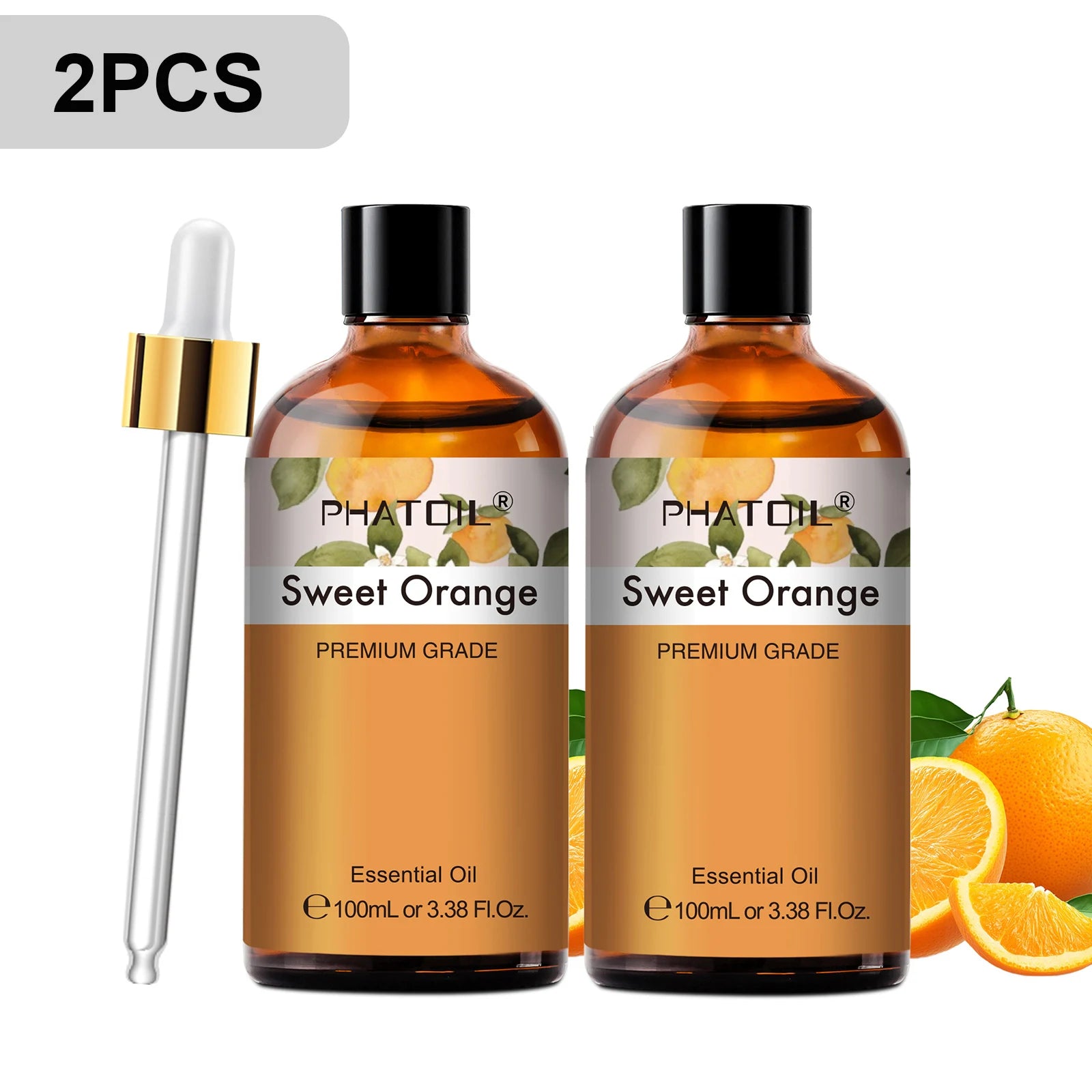 Pure Essential Oils – 100ml Singles & Blended 2-Pack Sets
