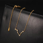 Zodiac Constellation Necklace — Silver & Gold Star Sign Pendant
