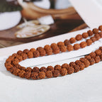 Rudraksha Mala Beads | 108 Count Meditation & Prayer Beads for Bracelet Making