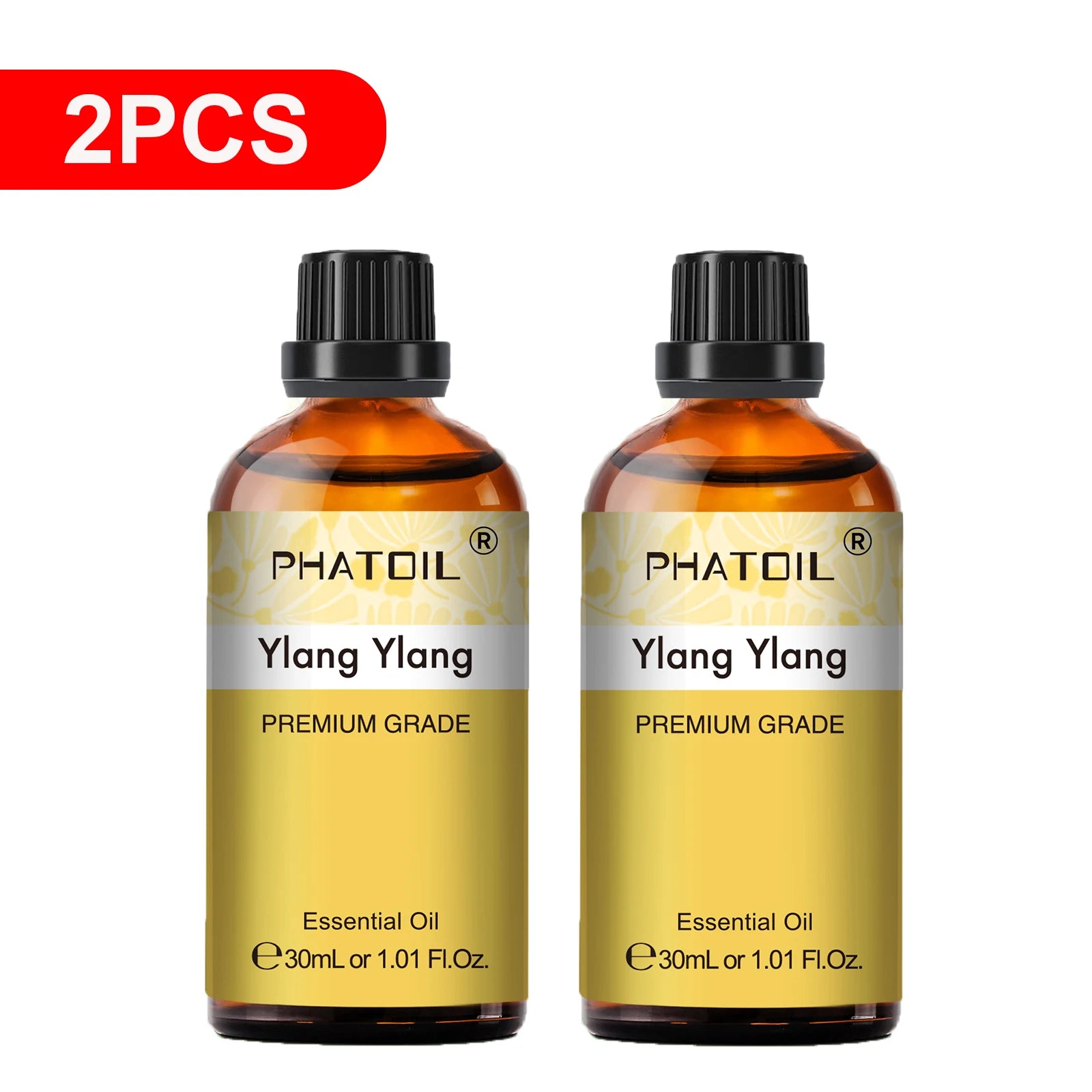 Pure Essential Oil 30ml | 2-Pack Aromatherapy Singles for Diffusers, Candles & DIY