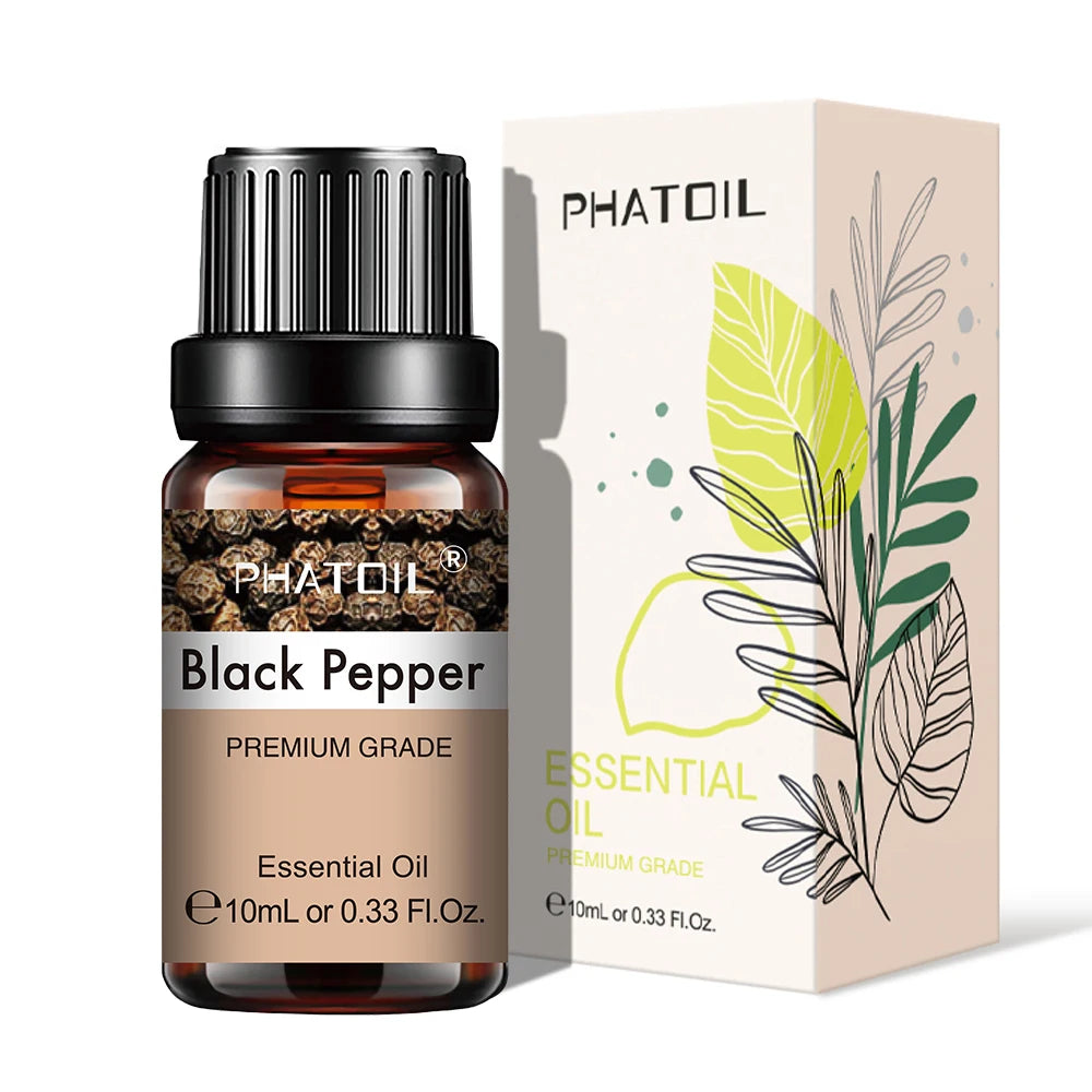 Pure Plant Essential Oil 10ml | Singles & 3-Packs for Diffusers, Aromatherapy & DIY