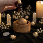 Mini Wooden Essential Oil Diffuser | Car & Home Aromatherapy Decor