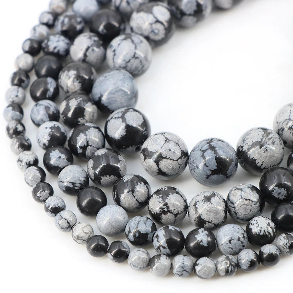 Natural Crystal Bead Strand – Healing Stone Beads for Jewelry Making