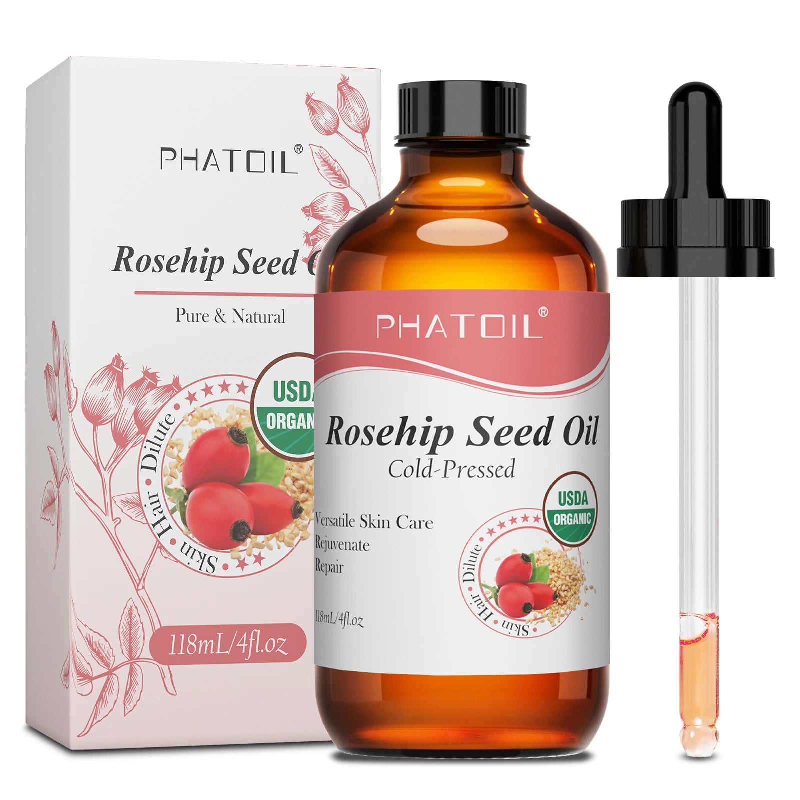 Body & Carrier Oils – Vanilla, Castor, Rosehip & Jojoba