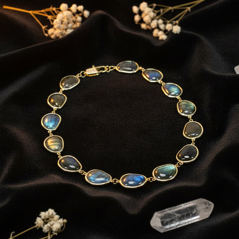 Labradorite Statement Choker