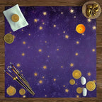 Starry Sky Altar Cloth — Celestial Tarot & Ritual Mat