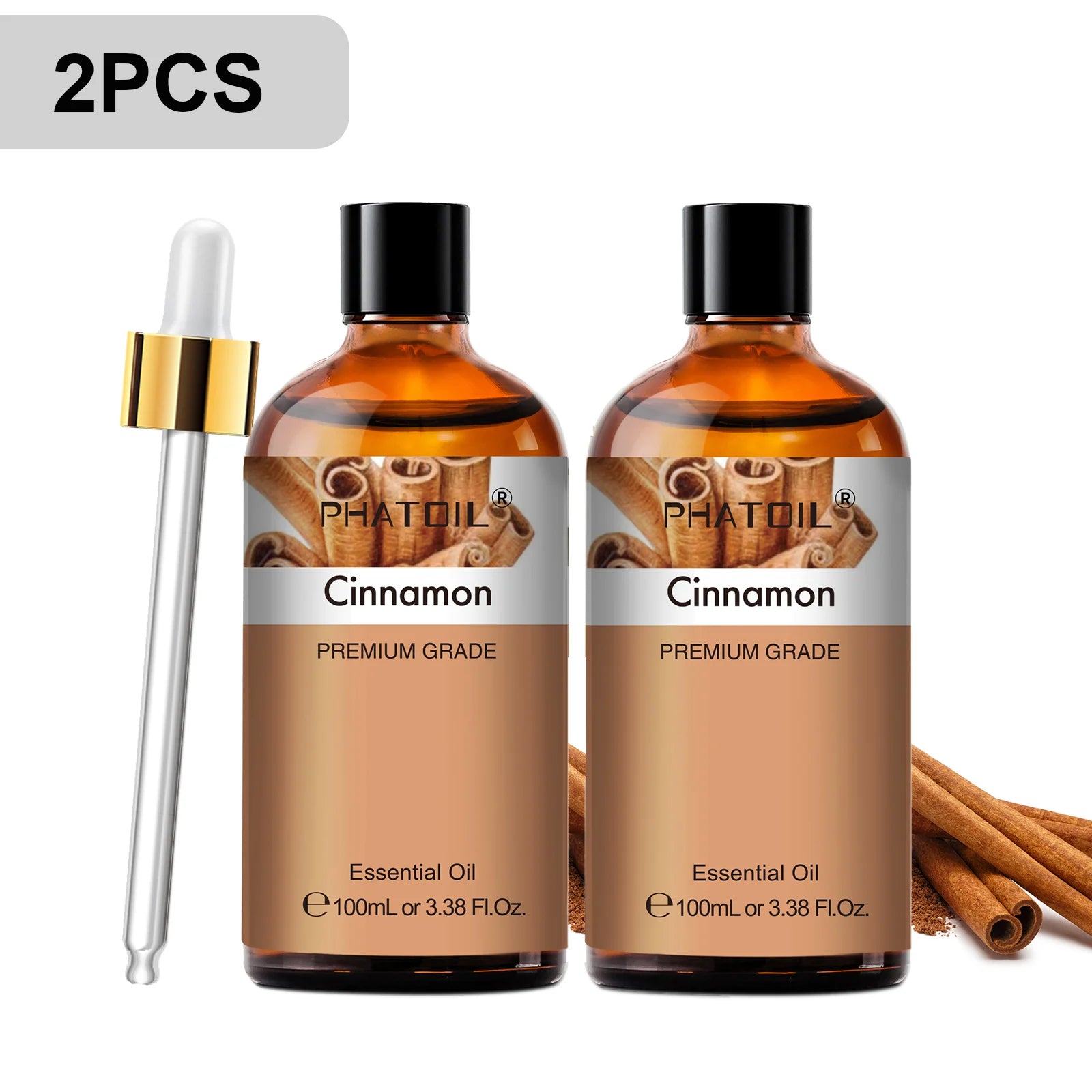 Pure Essential Oils – 100ml Singles & Blended 2-Pack Sets
