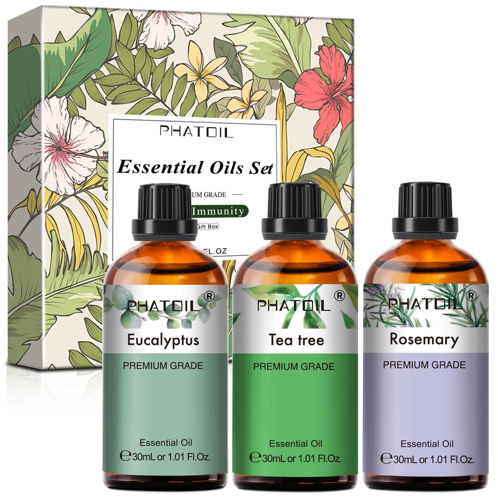 Pure Essential Oils – 2 x 30ml Bottles