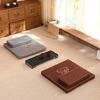 Linen Meditation Floor Cushion | Zafu Sitting Mat for Yoga & Ritual