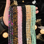 Natural Crystal Bead Strand — 8mm Healing Stone Beads for Jewelry Making