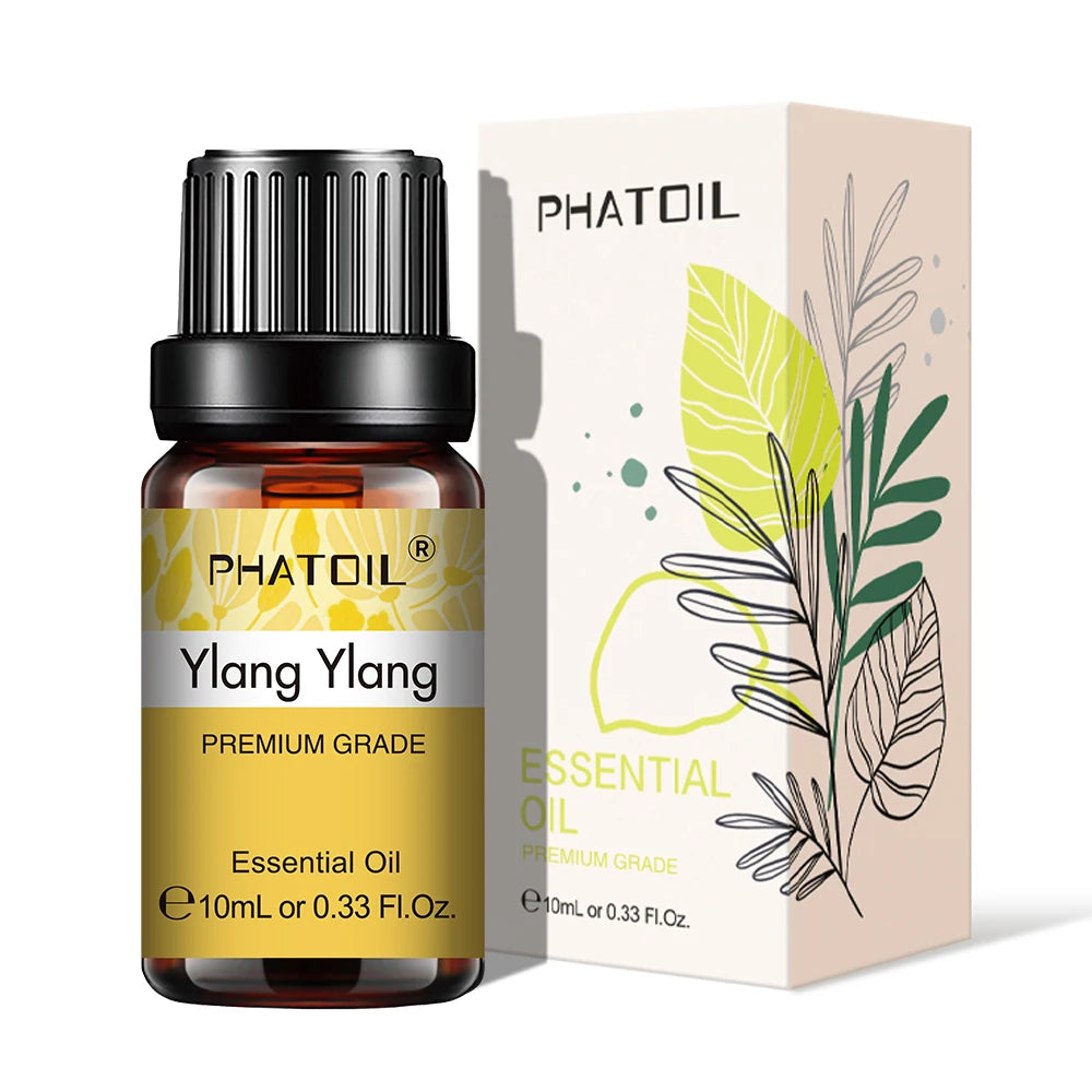 Pure Plant Essential Oil 10ml | Singles & 3-Packs for Diffusers, Aromatherapy & DIY