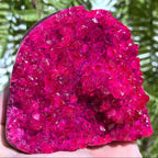 Natural Pink Geode Quartz Cluster – Raw Crystal Specimen for Home Decor