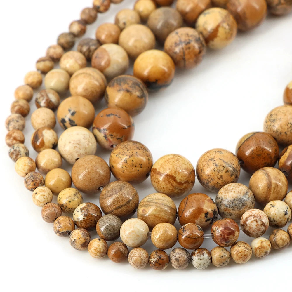 Natural Crystal Bead Strand – Healing Stone Beads for Jewelry Making