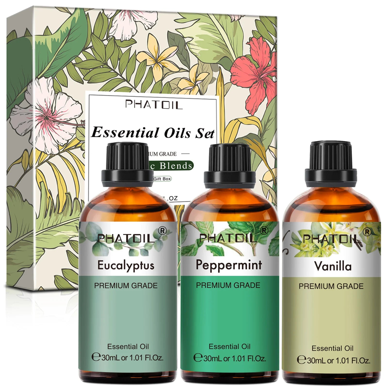 Pure Essential Oils – 2 x 30ml Bottles