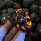 Yooperlite Crystal Skull Carving