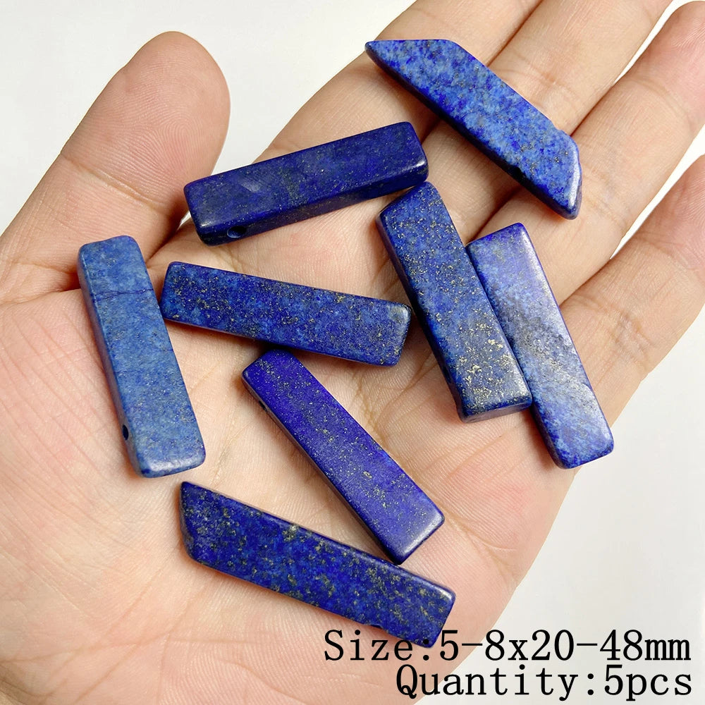 Lapis Lazuli Natural Gemstone Pendants & Charms | Jewelry Making Supplies