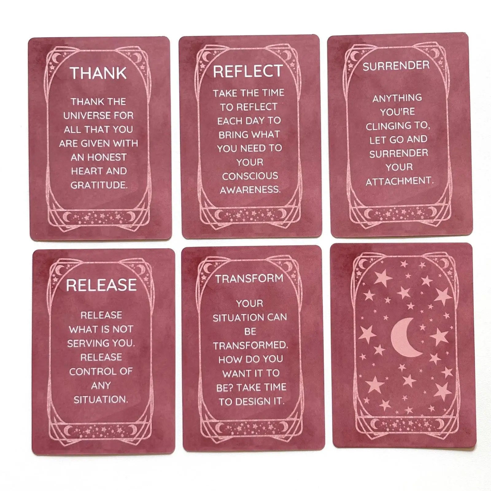 Celestial Oracle Card Deck – 45-Card Daily Guidance & Affirmation Deck