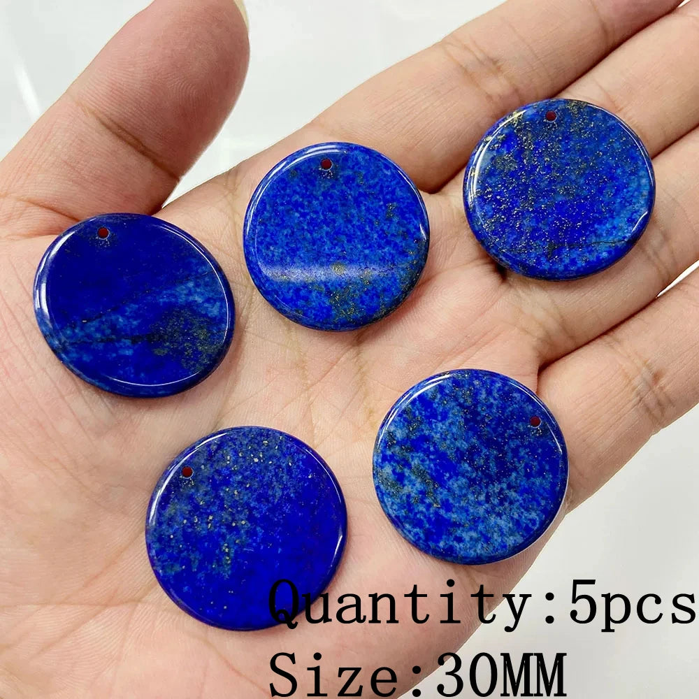 Lapis Lazuli Natural Gemstone Pendants & Charms | Jewelry Making Supplies