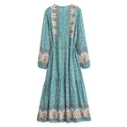 Boho Floral Maxi Dress