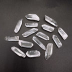 Natural Clear Quartz Raw Crystal Wands | Polished Bulk Bag