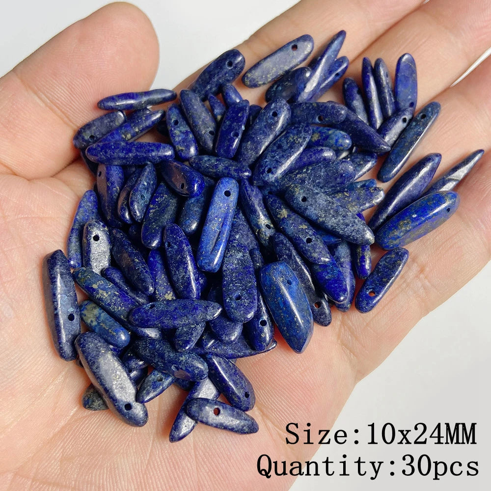 Lapis Lazuli Natural Gemstone Pendants & Charms | Jewelry Making Supplies