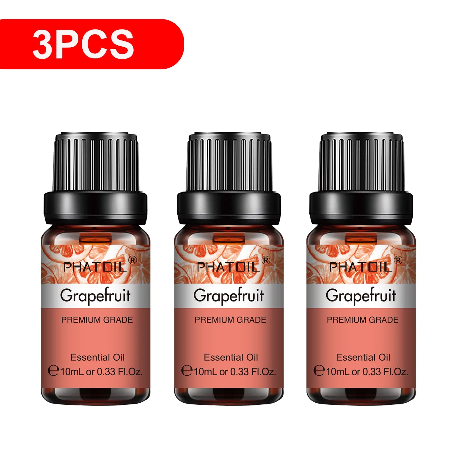 3-Pack Pure Essential Oil Set | 10ml Aromatherapy Oils