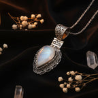 Water Drop Moonstone Pendant