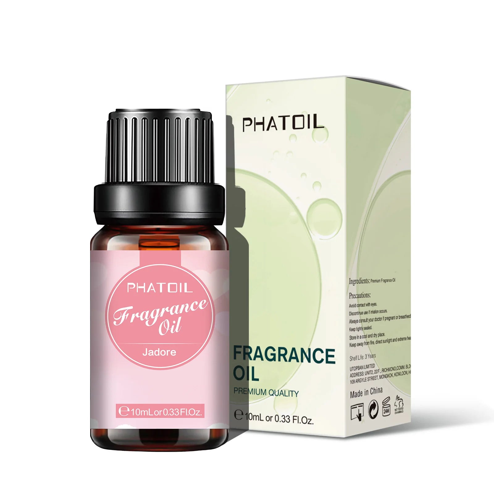 10ml Designer-Inspired Fragrance Oil for Diffuser & Candle Making — 7 Luxury Scents