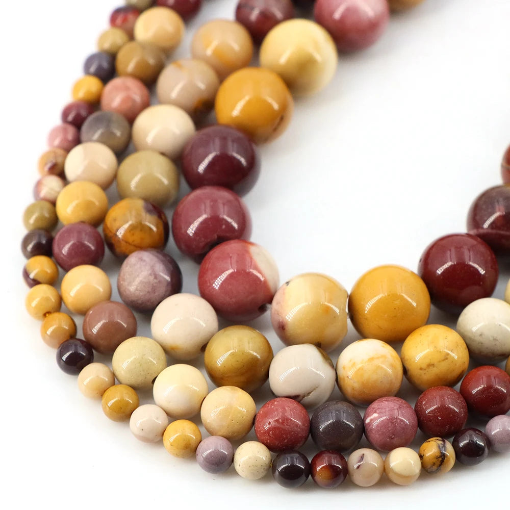 Natural Crystal Bead Strand – Healing Stone Beads for Jewelry Making
