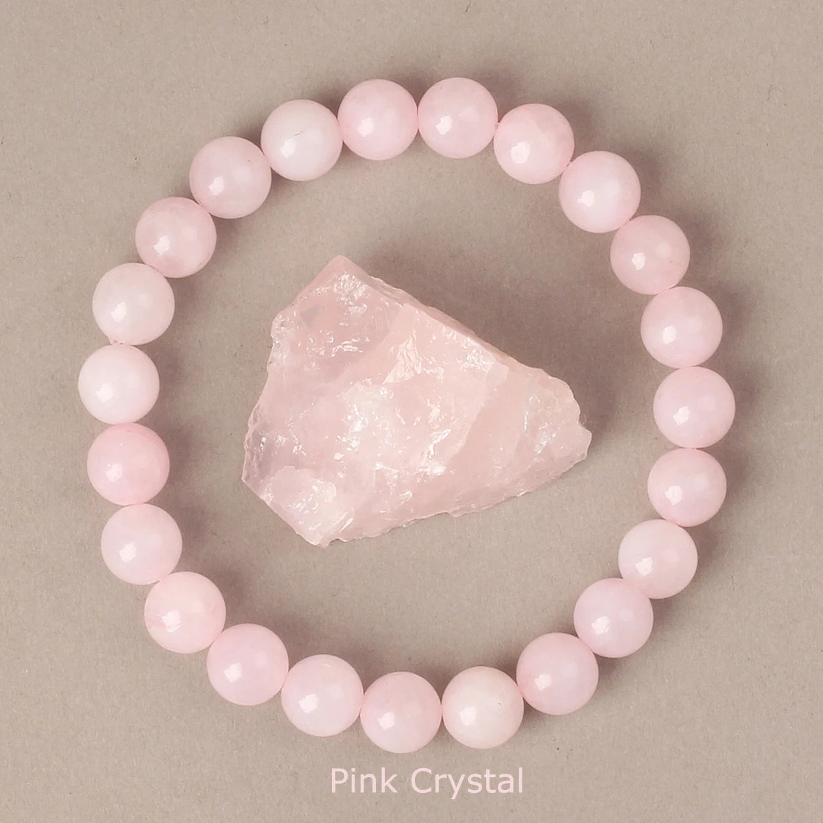 Natural Crystal Bead Bracelet | Choose Your Stone | 6mm or 8mm