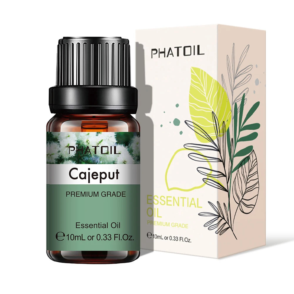 Pure Plant Essential Oil 10ml | Singles & 3-Packs for Diffusers, Aromatherapy & DIY