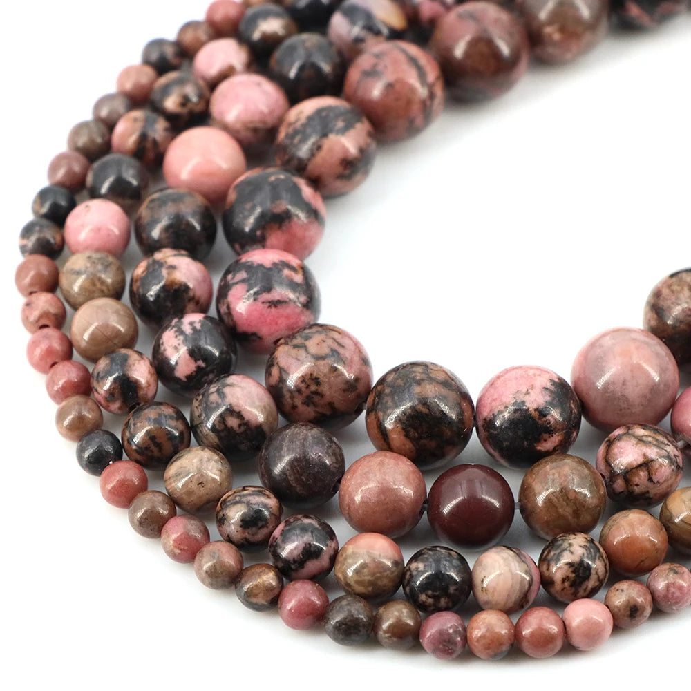 Natural Crystal Bead Strand – Healing Stone Beads for Jewelry Making