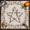 Rainbow Flower of Life Altar Cloth — Sacred Geometry Tarot Mat