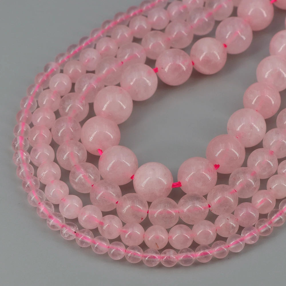 Natural Crystal Bead Strand – Healing Stone Beads for Jewelry Making