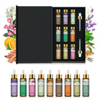 Pure Essential Oil Set — Singles & 9-Piece Gift Sets | Aromatherapy, Diffuser & Candle Making