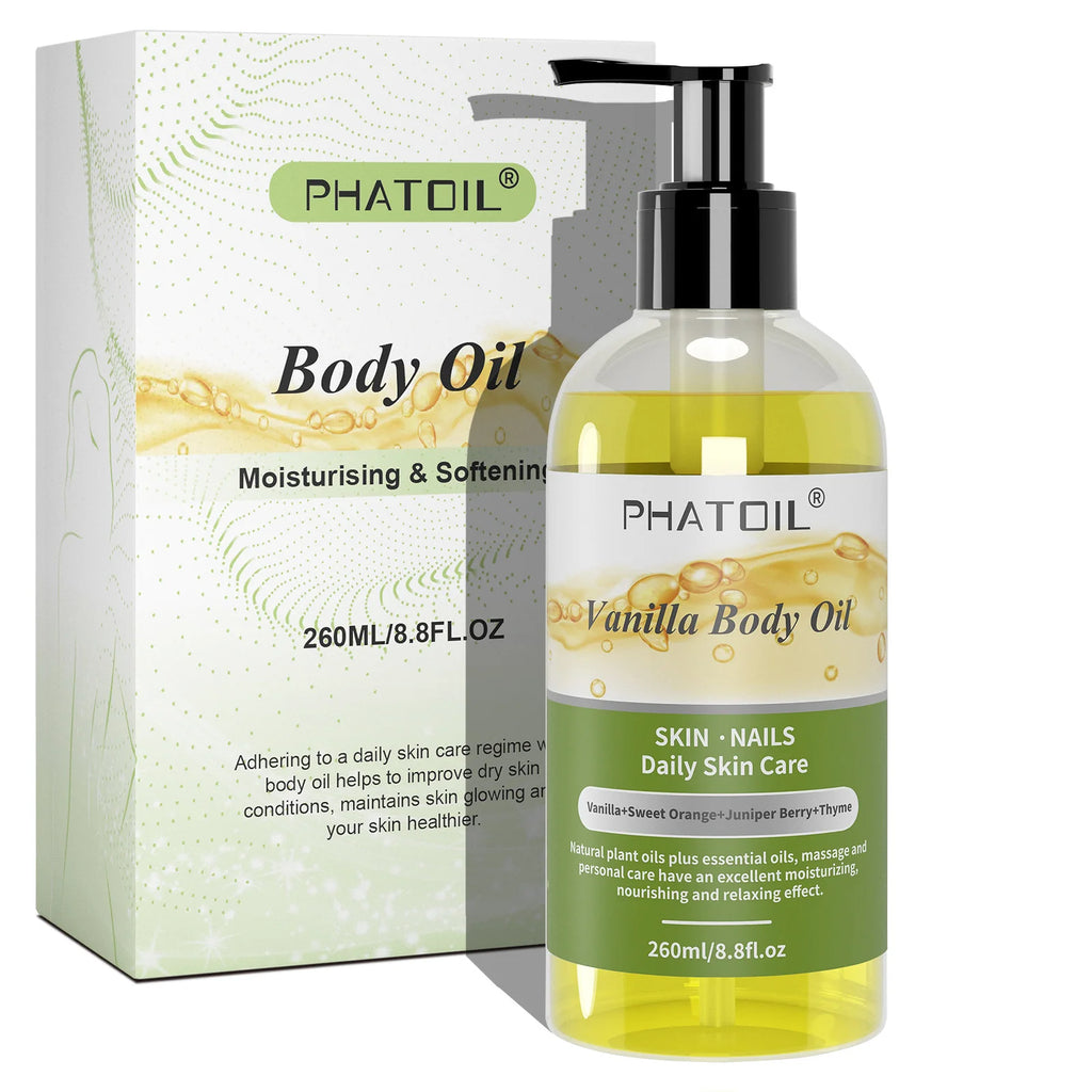 Scented Body Oils – 260ml Moisturizing Collection