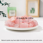 Raw Rose Quartz Rough Stone — 50g Natural Crystal Chunk