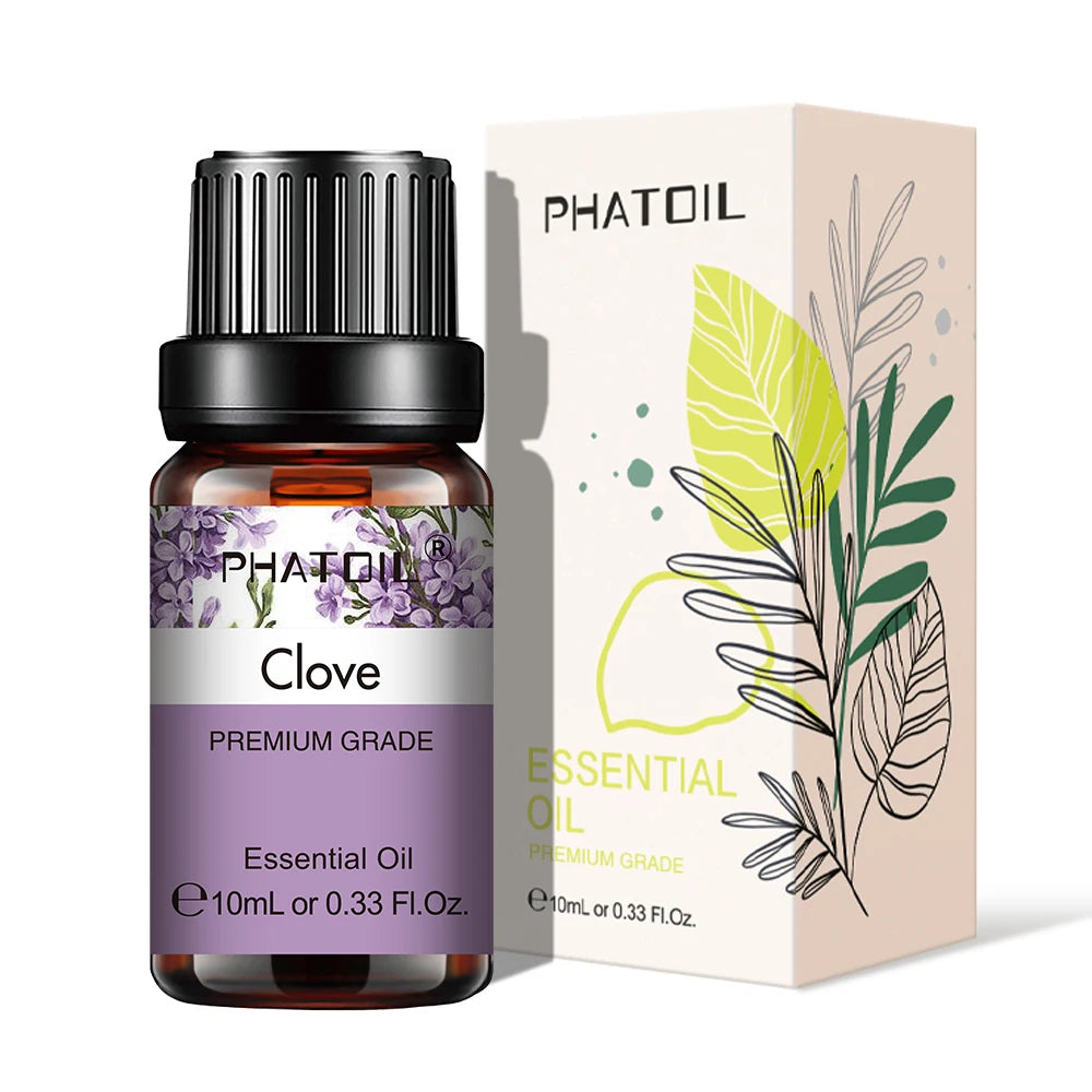 Pure Plant Essential Oil 10ml | Singles & 3-Packs for Diffusers, Aromatherapy & DIY