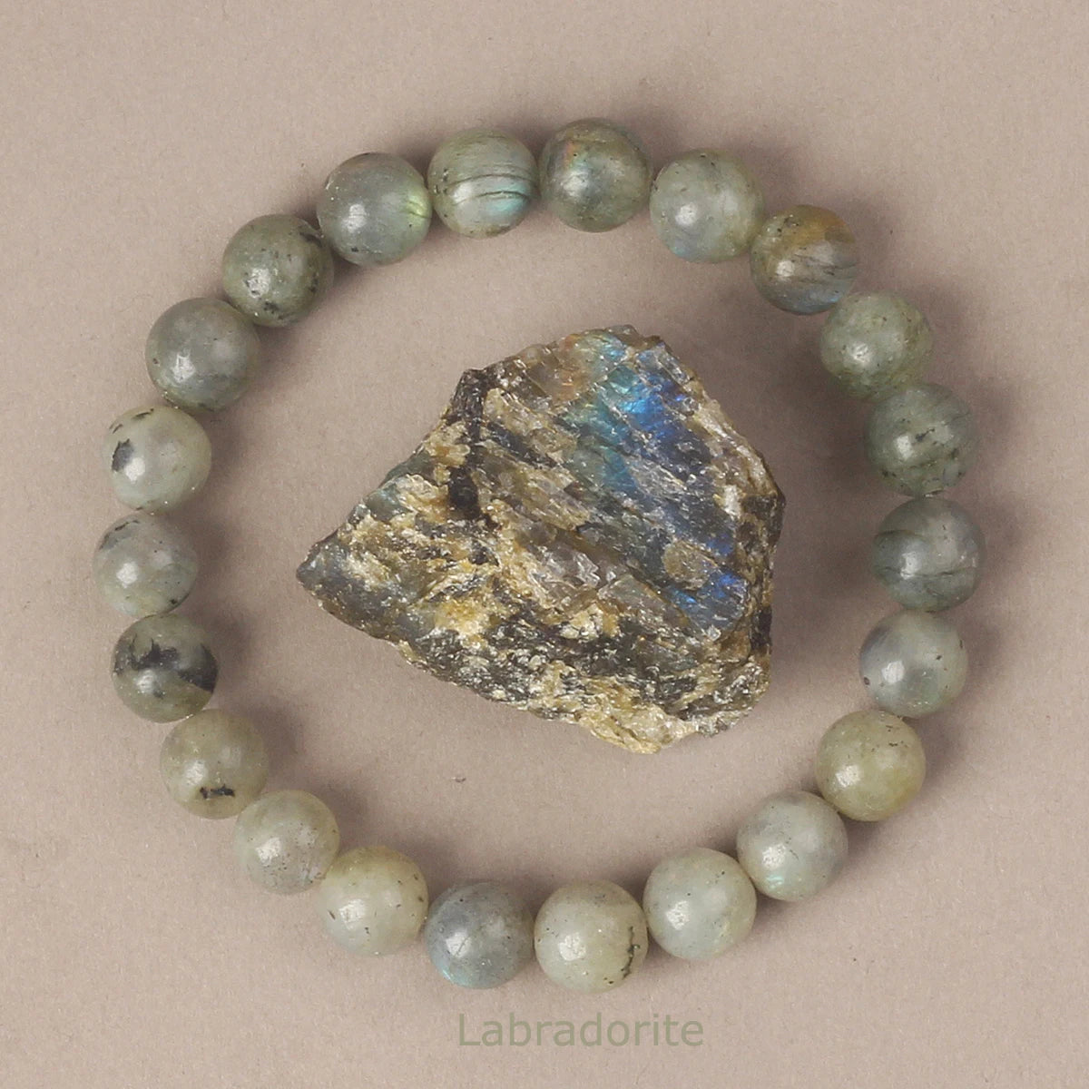 Natural Crystal Bead Bracelet | Choose Your Stone | 6mm or 8mm