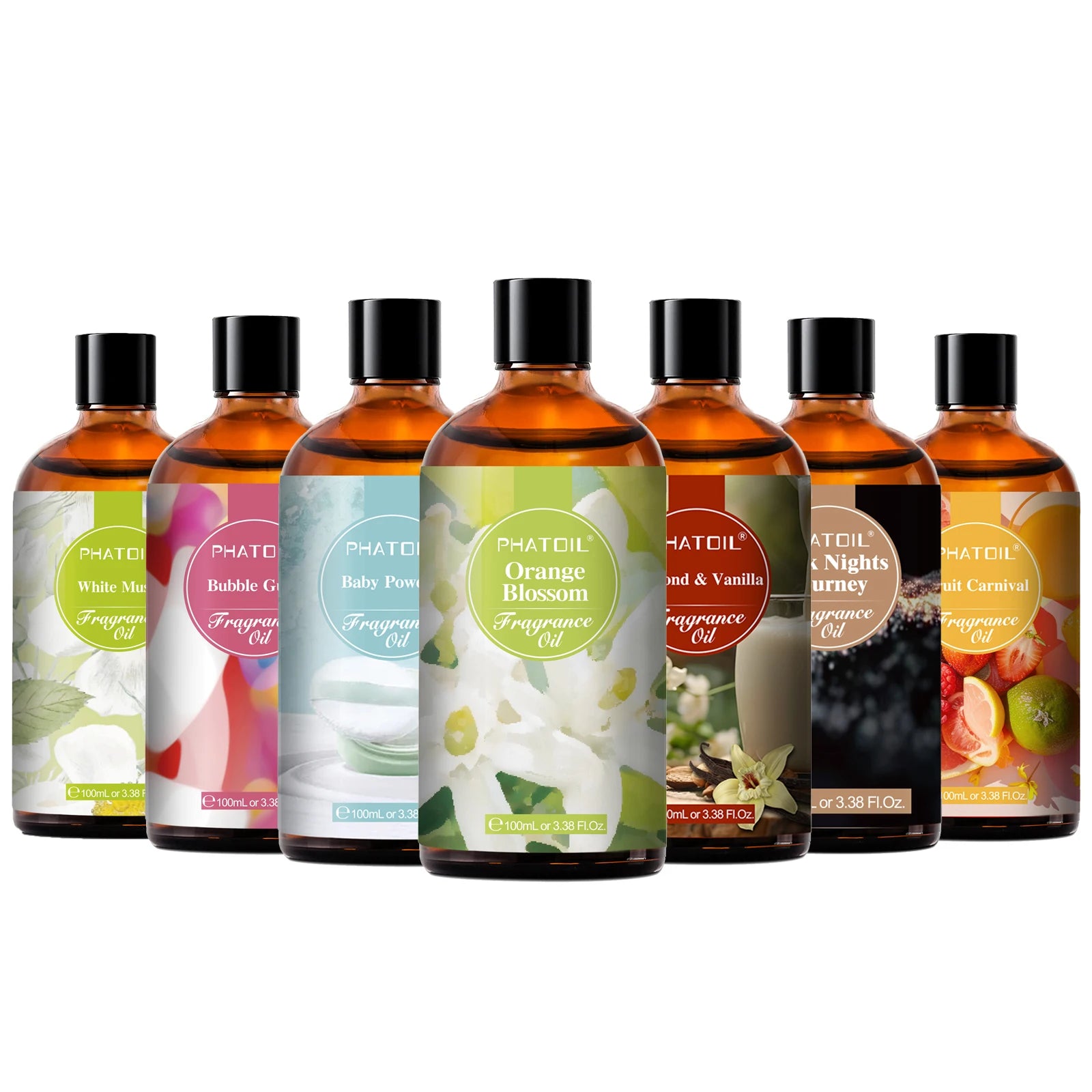 Fragrance Oils 100ml with Dropper – Premium Scent Collection