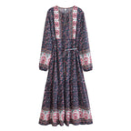 Boho Floral Maxi Dress